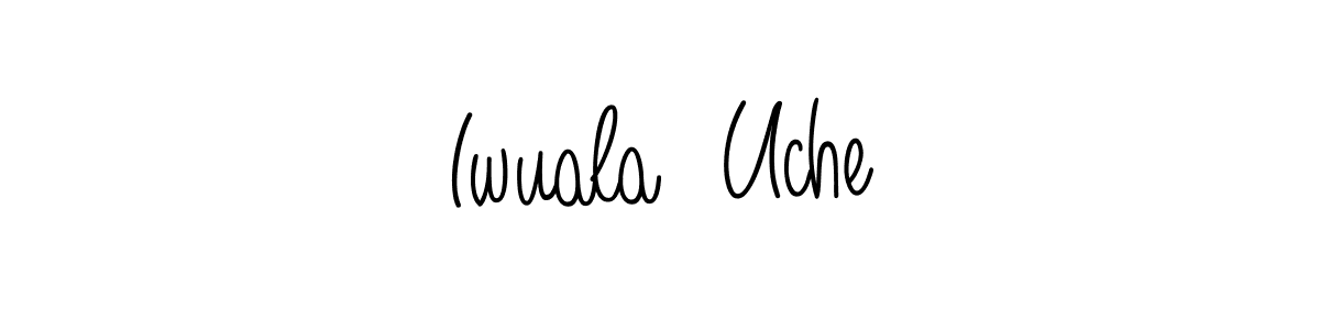 Once you've used our free online signature maker to create your best signature Angelique-Rose-font-FFP style, it's time to enjoy all of the benefits that Iwuala  Uche name signing documents. Iwuala  Uche signature style 5 images and pictures png