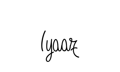 Design your own signature with our free online signature maker. With this signature software, you can create a handwritten (Angelique-Rose-font-FFP) signature for name Iyaaz. Iyaaz signature style 5 images and pictures png