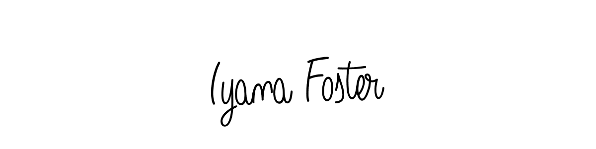 Make a beautiful signature design for name Iyana Foster. Use this online signature maker to create a handwritten signature for free. Iyana Foster signature style 5 images and pictures png