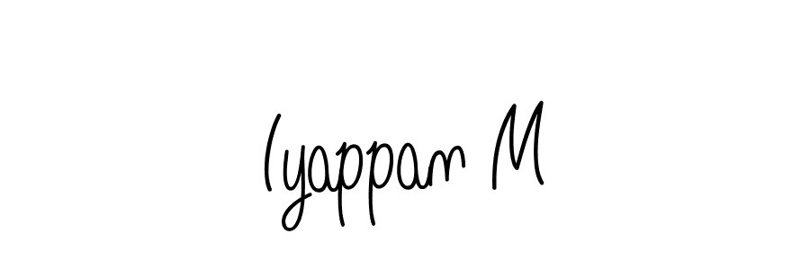 Best and Professional Signature Style for Iyappan M. Angelique-Rose-font-FFP Best Signature Style Collection. Iyappan M signature style 5 images and pictures png