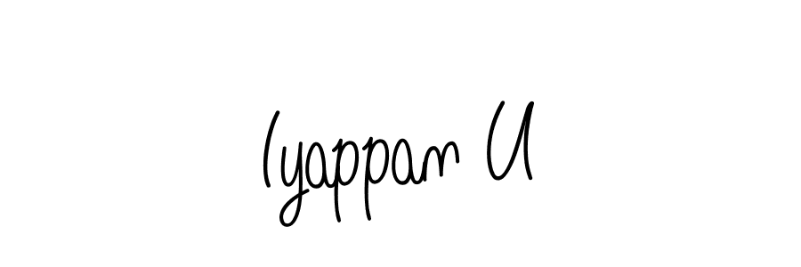 Make a beautiful signature design for name Iyappan U. Use this online signature maker to create a handwritten signature for free. Iyappan U signature style 5 images and pictures png