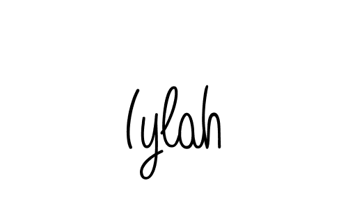 Angelique-Rose-font-FFP is a professional signature style that is perfect for those who want to add a touch of class to their signature. It is also a great choice for those who want to make their signature more unique. Get Iylah name to fancy signature for free. Iylah signature style 5 images and pictures png
