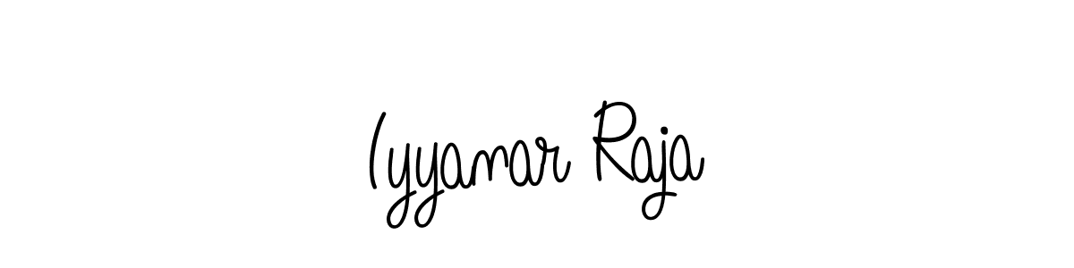 Use a signature maker to create a handwritten signature online. With this signature software, you can design (Angelique-Rose-font-FFP) your own signature for name Iyyanar Raja. Iyyanar Raja signature style 5 images and pictures png