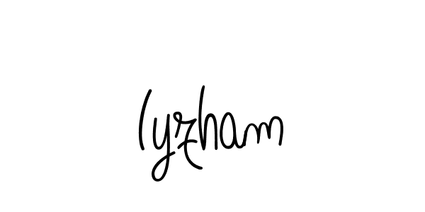 It looks lik you need a new signature style for name Iyzham. Design unique handwritten (Angelique-Rose-font-FFP) signature with our free signature maker in just a few clicks. Iyzham signature style 5 images and pictures png