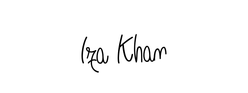 It looks lik you need a new signature style for name Iza Khan. Design unique handwritten (Angelique-Rose-font-FFP) signature with our free signature maker in just a few clicks. Iza Khan signature style 5 images and pictures png