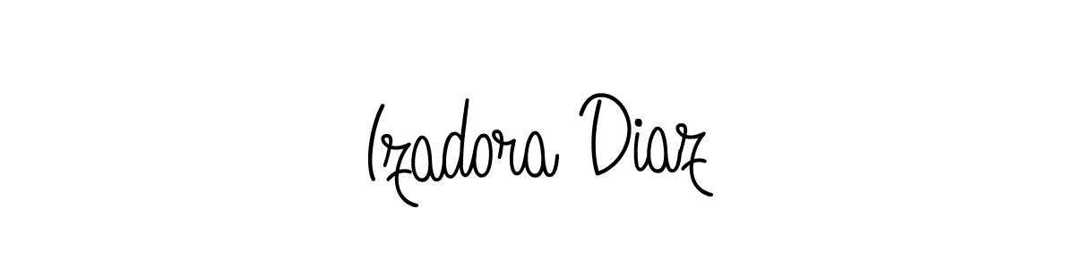 Make a beautiful signature design for name Izadora Diaz. Use this online signature maker to create a handwritten signature for free. Izadora Diaz signature style 5 images and pictures png