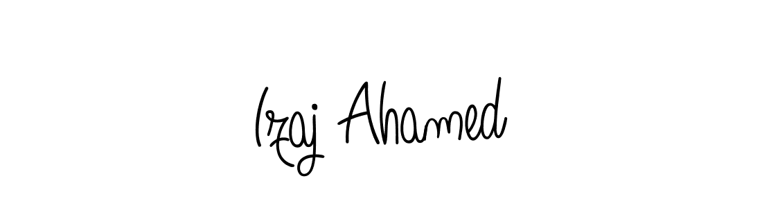 Make a beautiful signature design for name Izaj Ahamed. Use this online signature maker to create a handwritten signature for free. Izaj Ahamed signature style 5 images and pictures png