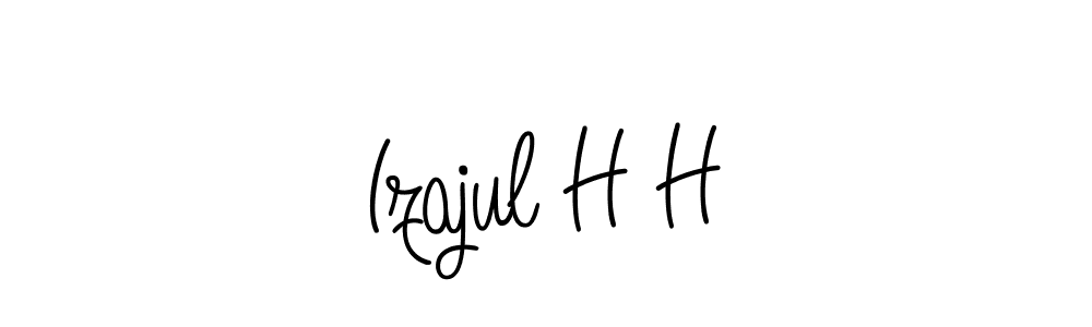 Best and Professional Signature Style for Izajul H H. Angelique-Rose-font-FFP Best Signature Style Collection. Izajul H H signature style 5 images and pictures png