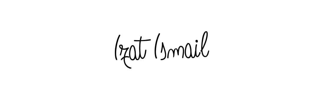 This is the best signature style for the Izat Ismail name. Also you like these signature font (Angelique-Rose-font-FFP). Mix name signature. Izat Ismail signature style 5 images and pictures png