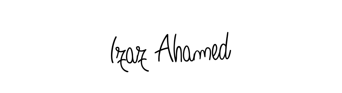 Make a beautiful signature design for name Izaz Ahamed. With this signature (Angelique-Rose-font-FFP) style, you can create a handwritten signature for free. Izaz Ahamed signature style 5 images and pictures png