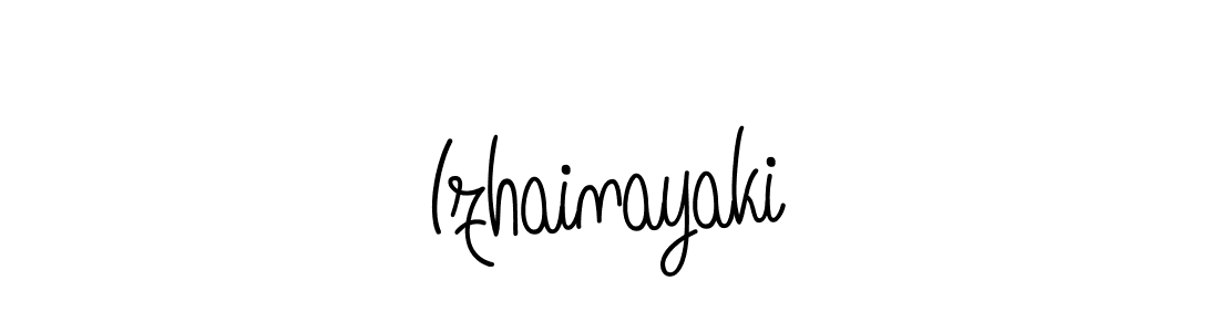 Make a short Izhainayaki signature style. Manage your documents anywhere anytime using Angelique-Rose-font-FFP. Create and add eSignatures, submit forms, share and send files easily. Izhainayaki signature style 5 images and pictures png