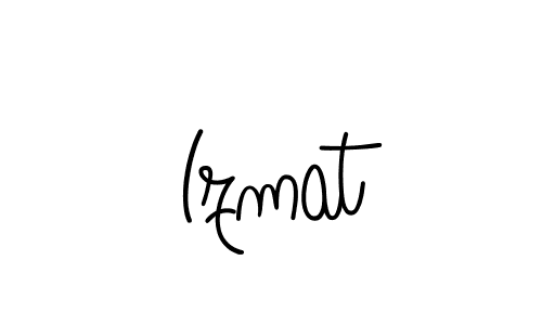 Make a beautiful signature design for name Izmat. Use this online signature maker to create a handwritten signature for free. Izmat signature style 5 images and pictures png
