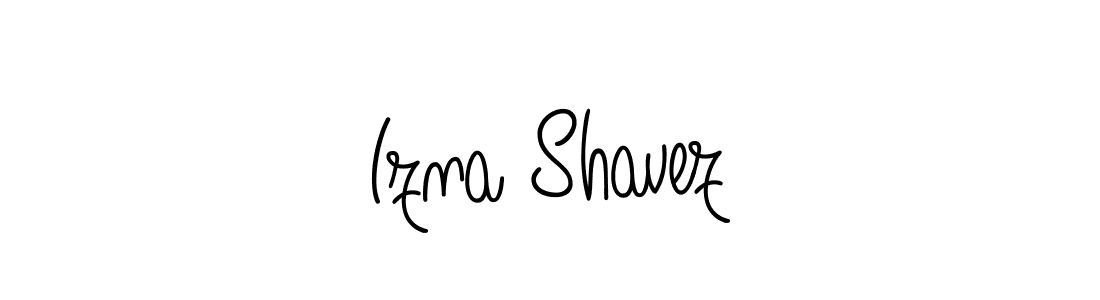 Here are the top 10 professional signature styles for the name Izna Shavez. These are the best autograph styles you can use for your name. Izna Shavez signature style 5 images and pictures png