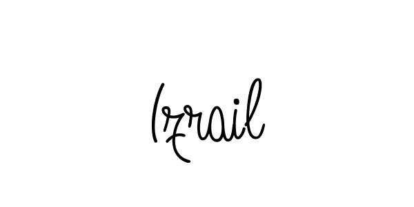 Make a beautiful signature design for name Izrail. Use this online signature maker to create a handwritten signature for free. Izrail signature style 5 images and pictures png