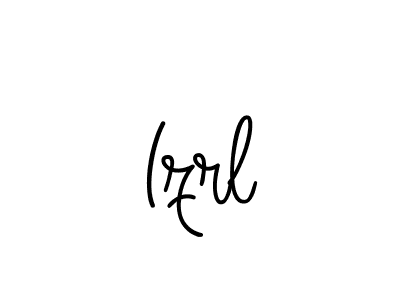 Angelique-Rose-font-FFP is a professional signature style that is perfect for those who want to add a touch of class to their signature. It is also a great choice for those who want to make their signature more unique. Get Izrl name to fancy signature for free. Izrl signature style 5 images and pictures png