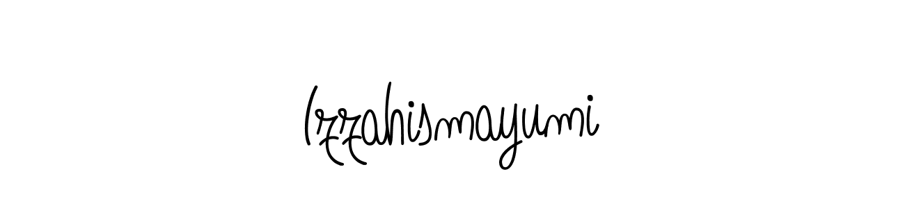 Make a beautiful signature design for name Izzahismayumi. Use this online signature maker to create a handwritten signature for free. Izzahismayumi signature style 5 images and pictures png