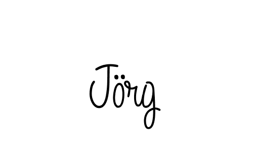 Create a beautiful signature design for name Jörg. With this signature (Angelique-Rose-font-FFP) fonts, you can make a handwritten signature for free. Jörg signature style 5 images and pictures png