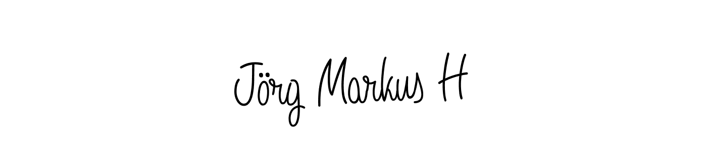 Make a short Jörg Markus H signature style. Manage your documents anywhere anytime using Angelique-Rose-font-FFP. Create and add eSignatures, submit forms, share and send files easily. Jörg Markus H signature style 5 images and pictures png