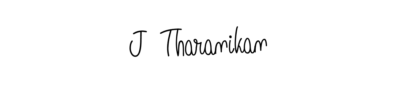 Once you've used our free online signature maker to create your best signature Angelique-Rose-font-FFP style, it's time to enjoy all of the benefits that J  Tharanikan name signing documents. J  Tharanikan signature style 5 images and pictures png