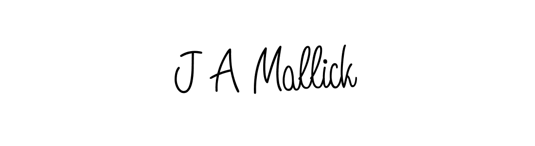 if you are searching for the best signature style for your name J A Mallick. so please give up your signature search. here we have designed multiple signature styles  using Angelique-Rose-font-FFP. J A Mallick signature style 5 images and pictures png
