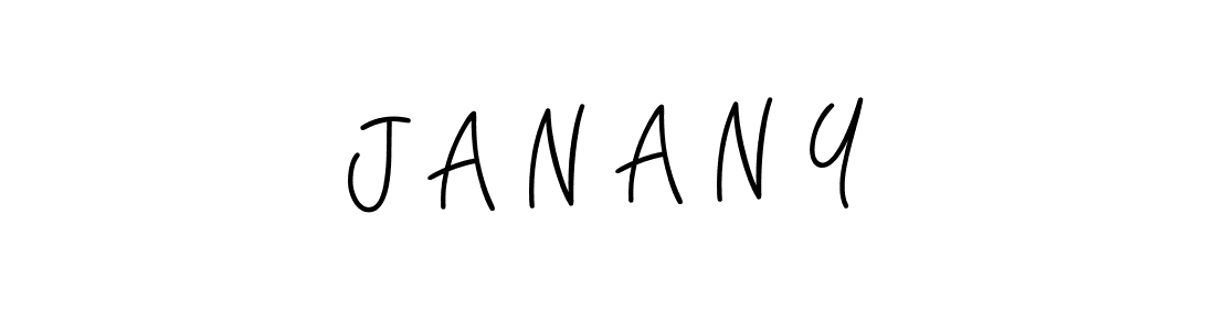 Check out images of Autograph of J A N A N Y name. Actor J A N A N Y Signature Style. Angelique-Rose-font-FFP is a professional sign style online. J A N A N Y signature style 5 images and pictures png