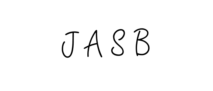 Design your own signature with our free online signature maker. With this signature software, you can create a handwritten (Angelique-Rose-font-FFP) signature for name J A S B. J A S B signature style 5 images and pictures png