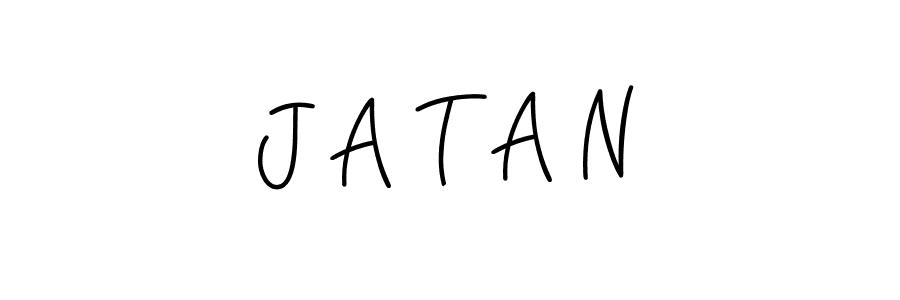 Also we have J A T A N name is the best signature style. Create professional handwritten signature collection using Angelique-Rose-font-FFP autograph style. J A T A N signature style 5 images and pictures png