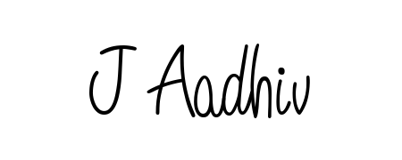 Give your name J Aadhiv an exquisite flair with the Angelique-Rose-font-FFP script font. Ideal for contracts, resumes, and formal letterheads. J Aadhiv signature style 5 images and pictures png