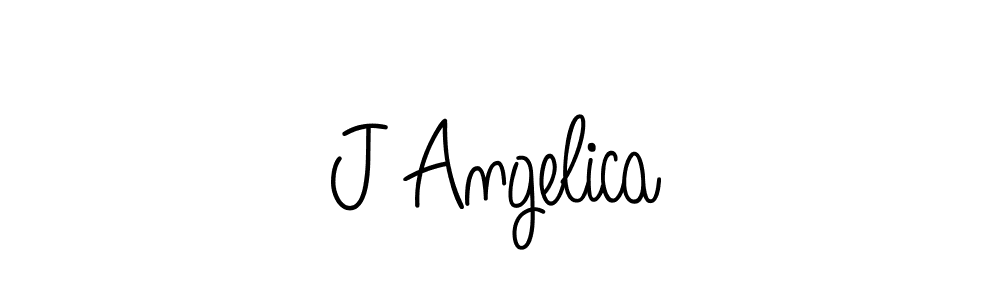 You should practise on your own different ways (Angelique-Rose-font-FFP) to write your name (J Angelica) in signature. don't let someone else do it for you. J Angelica signature style 5 images and pictures png