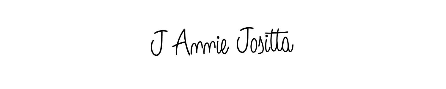 You can use this online signature creator to create a handwritten signature for the name J Annie Jositta. This is the best online autograph maker. J Annie Jositta signature style 5 images and pictures png