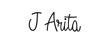 Style your name J Arita with confidence using Angelique-Rose-font-FFP signature design. Simple, elegant, and ready for immediate document use. J Arita signature style 5 images and pictures png