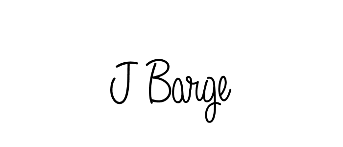 J Barge stylish signature style. Best Handwritten Sign (Angelique-Rose-font-FFP) for my name. Handwritten Signature Collection Ideas for my name J Barge. J Barge signature style 5 images and pictures png