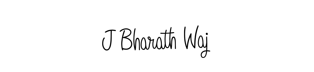 How to make J Bharath Waj signature? Angelique-Rose-font-FFP is a professional autograph style. Create handwritten signature for J Bharath Waj name. J Bharath Waj signature style 5 images and pictures png