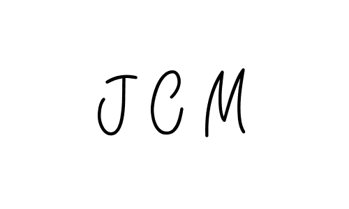 Use a signature maker to create a handwritten signature online. With this signature software, you can design (Angelique-Rose-font-FFP) your own signature for name J C M. J C M signature style 5 images and pictures png