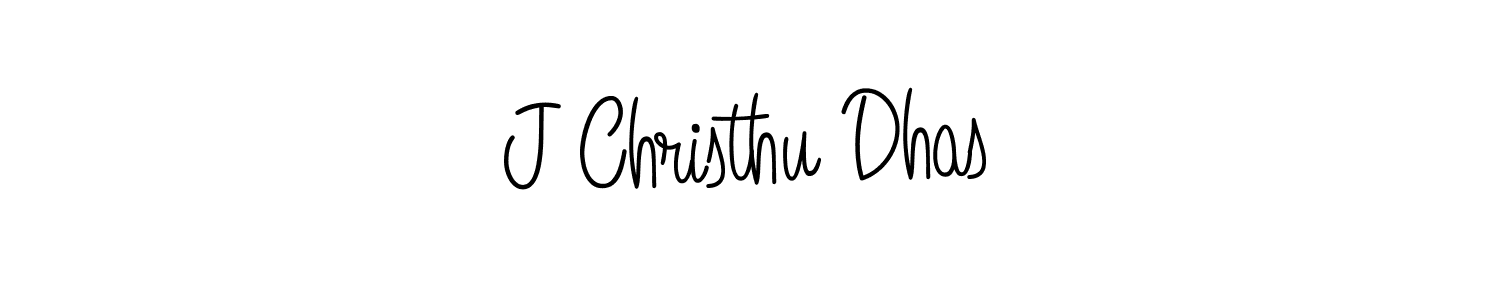 How to make J Christhu Dhas name signature. Use Angelique-Rose-font-FFP style for creating short signs online. This is the latest handwritten sign. J Christhu Dhas signature style 5 images and pictures png