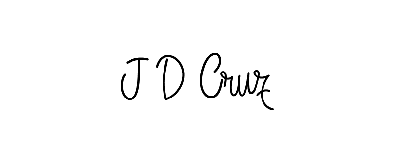 if you are searching for the best signature style for your name J D Cruz. so please give up your signature search. here we have designed multiple signature styles  using Angelique-Rose-font-FFP. J D Cruz signature style 5 images and pictures png