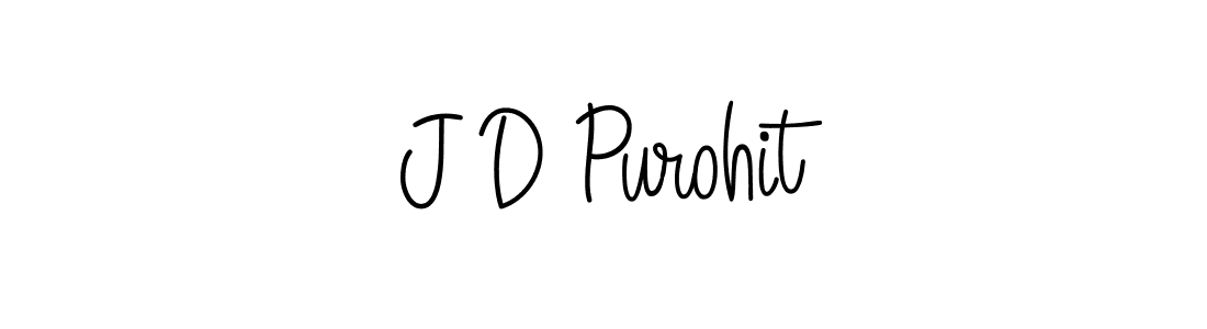 Make a beautiful signature design for name J D Purohit. Use this online signature maker to create a handwritten signature for free. J D Purohit signature style 5 images and pictures png