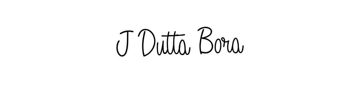 Make a beautiful signature design for name J Dutta Bora. Use this online signature maker to create a handwritten signature for free. J Dutta Bora signature style 5 images and pictures png