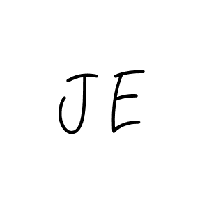 Make a beautiful signature design for name J E. Use this online signature maker to create a handwritten signature for free. J E signature style 5 images and pictures png