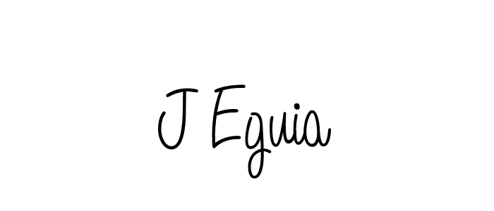 Best and Professional Signature Style for J Eguia. Angelique-Rose-font-FFP Best Signature Style Collection. J Eguia signature style 5 images and pictures png