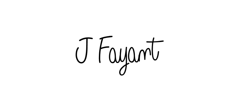 Also we have J Fayant name is the best signature style. Create professional handwritten signature collection using Angelique-Rose-font-FFP autograph style. J Fayant signature style 5 images and pictures png