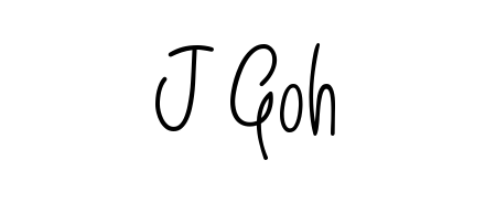 A modern signature idea for name J Goh using Angelique-Rose-font-FFP font. Clean strokes and elegant curves make it stand out instantly. J Goh signature style 5 images and pictures png