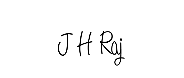 Angelique-Rose-font-FFP is a professional signature style that is perfect for those who want to add a touch of class to their signature. It is also a great choice for those who want to make their signature more unique. Get J H Raj name to fancy signature for free. J H Raj signature style 5 images and pictures png