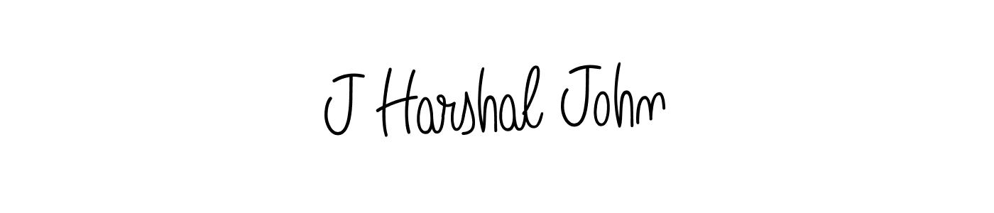 How to make J Harshal John signature? Angelique-Rose-font-FFP is a professional autograph style. Create handwritten signature for J Harshal John name. J Harshal John signature style 5 images and pictures png