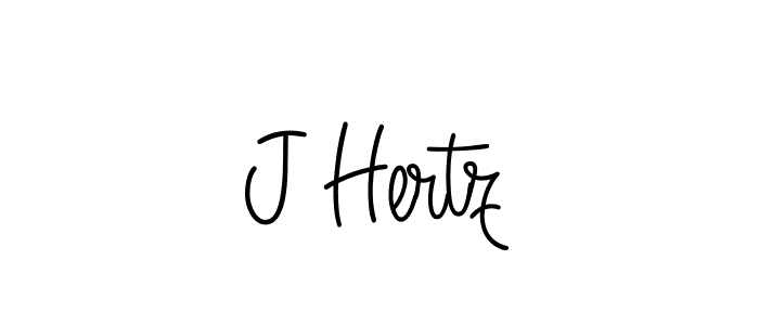 How to make J Hertz signature? Angelique-Rose-font-FFP is a professional autograph style. Create handwritten signature for J Hertz name. J Hertz signature style 5 images and pictures png