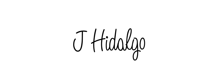 You should practise on your own different ways (Angelique-Rose-font-FFP) to write your name (J Hidalgo) in signature. don't let someone else do it for you. J Hidalgo signature style 5 images and pictures png