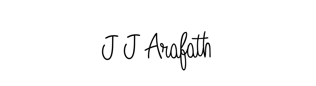 Also we have J J Arafath name is the best signature style. Create professional handwritten signature collection using Angelique-Rose-font-FFP autograph style. J J Arafath signature style 5 images and pictures png