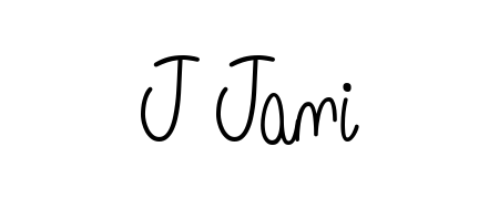 The Angelique-Rose-font-FFP signature style provides a bold statement for name J Jani. Designed for business owners, executives, and leaders. J Jani signature style 5 images and pictures png