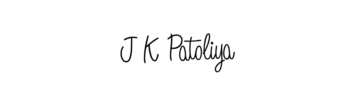 Here are the top 10 professional signature styles for the name J K Patoliya. These are the best autograph styles you can use for your name. J K Patoliya signature style 5 images and pictures png