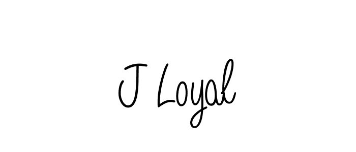 How to make J Loyal signature? Angelique-Rose-font-FFP is a professional autograph style. Create handwritten signature for J Loyal name. J Loyal signature style 5 images and pictures png